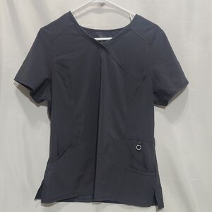 Women's Black Short Sleeve Top